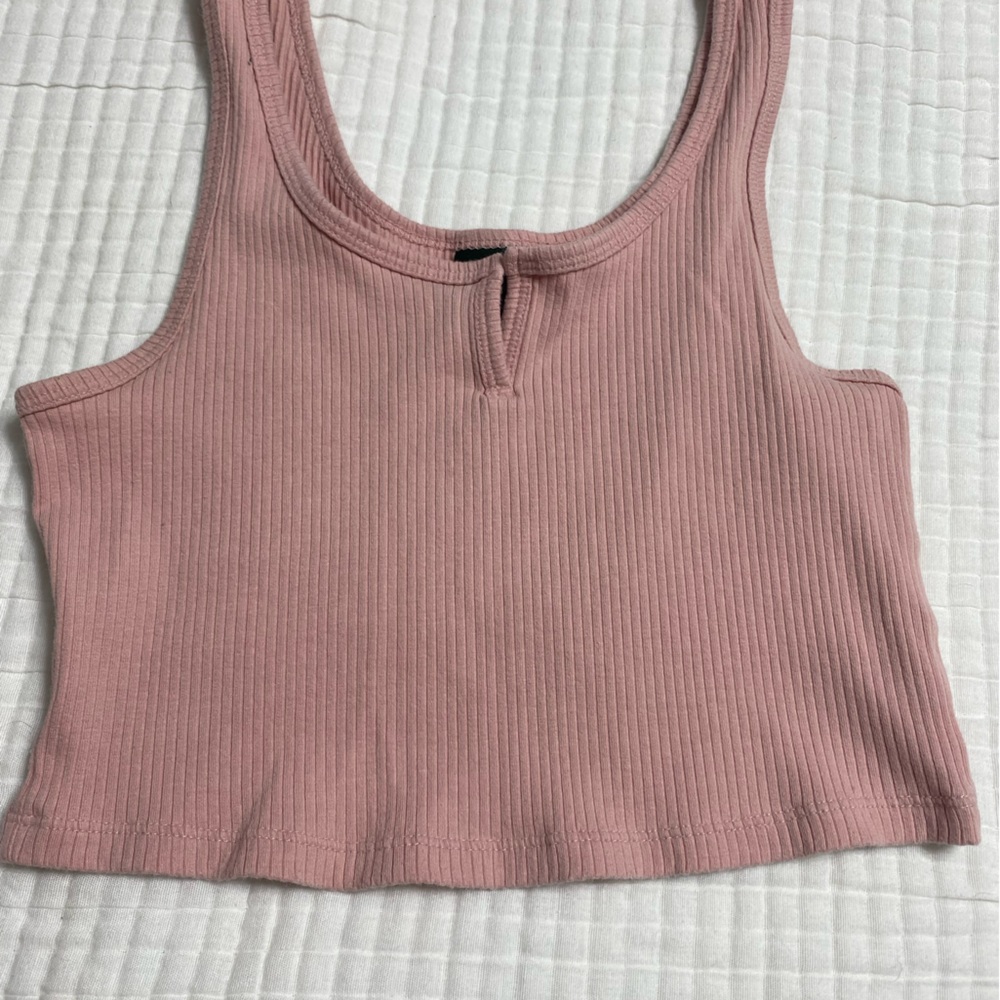 Cropped tank top